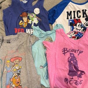 29 piece lot Disney  ShortSleeve , long sleeve, and sweatshirt